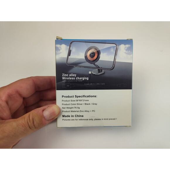 NEW Wireless Charging Center Console Car Mount - Picture 2 of 3